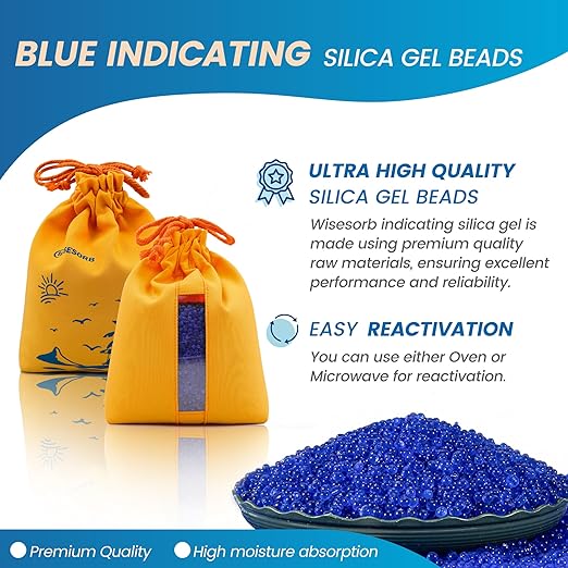 2X 500g Rechargeable Silica Gel Beads - Image 2