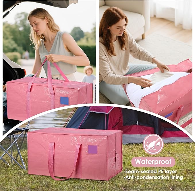 6 Pack Extra Heavy Duty Large Moving Bags - Image 8