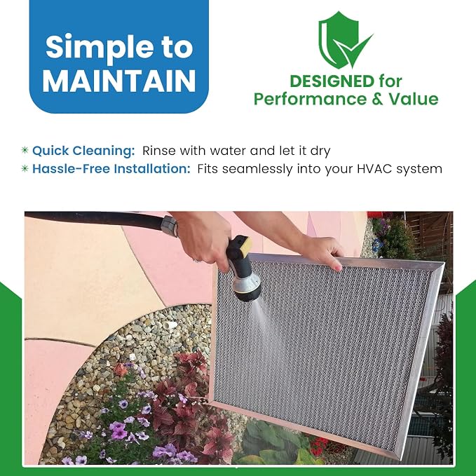 Filter Everything Electrostatic Washable Furnace Filter – 16-3/8 x 21-1/2 x 1 – - Image 7