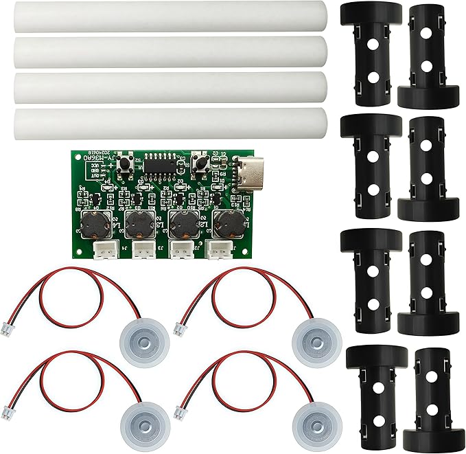1 in 4 DC5V Humidifieration Atomization Disc Kit Type-C Interface Humidifier by WelcometoSazkJere