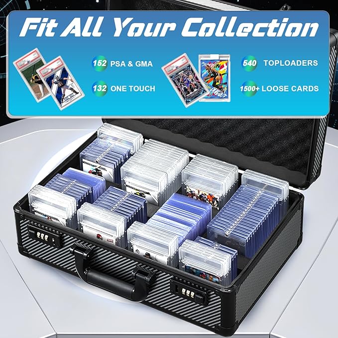 Large Graded Card Storage Box 4-Row - Image 2