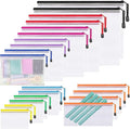 20 Pack Mesh Zipper Pouch Bags, 9 Sizes Waterproof Zipper Pouches by OrganizeYourVisibleWorld