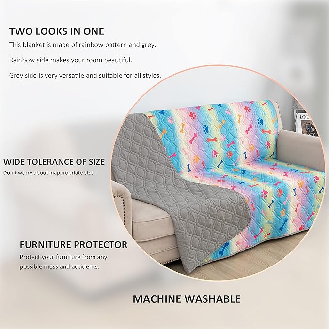 Waterproof Dog Bed Covers for Couch Protection Dog Pet Blanket Furniture - Image 3