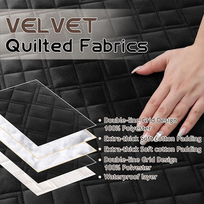 Arfntevss Waterproof Recliner Sectional Couch Covers - Image 3
