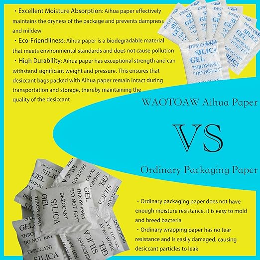 Food Grade Silica Gel Desiccant Packets, 2 Gram 250Pcs Desiccant Packs - Image 6