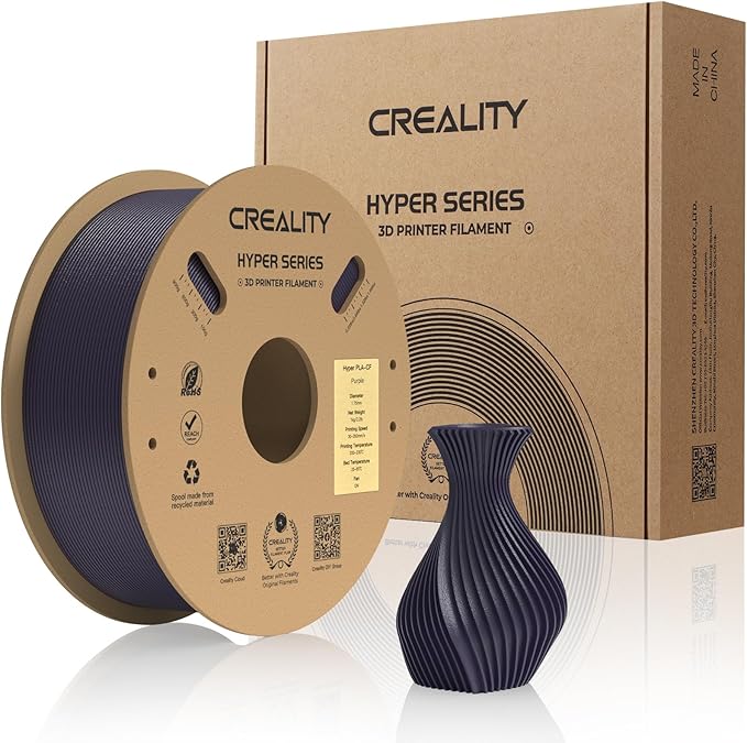 Creality PLA Carbon Fiber Filament 1.75mm, Hyper PLA-CF 3D Printer Filament by Creality