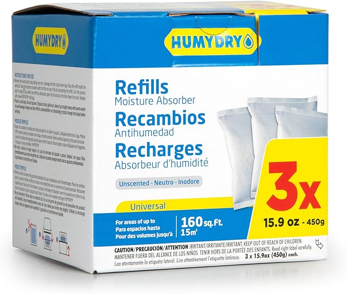 HUMYDRY Moisture Absorber Refills by Humydrymoistureabsorbers