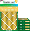 Filterbuy 12x24x2 Air Filter MERV 11 Superior Pet & Allergy Defense, by Filterbuy