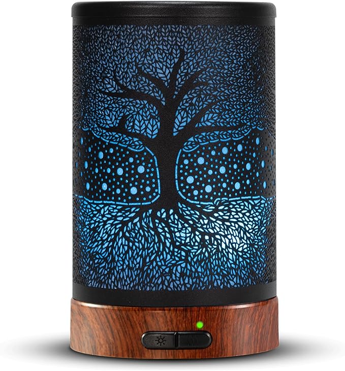 Aromatherapy Essential Oil Diffuser 150ml- Electric Cool Mist Aroma Diffuser by EQUSUPRO