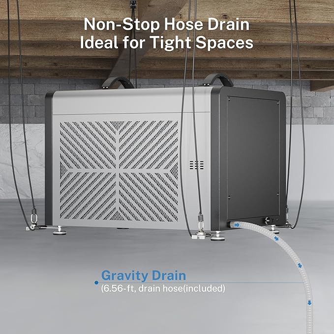Yaufey 125 Pints Commercial Dehumidifier - Image 3