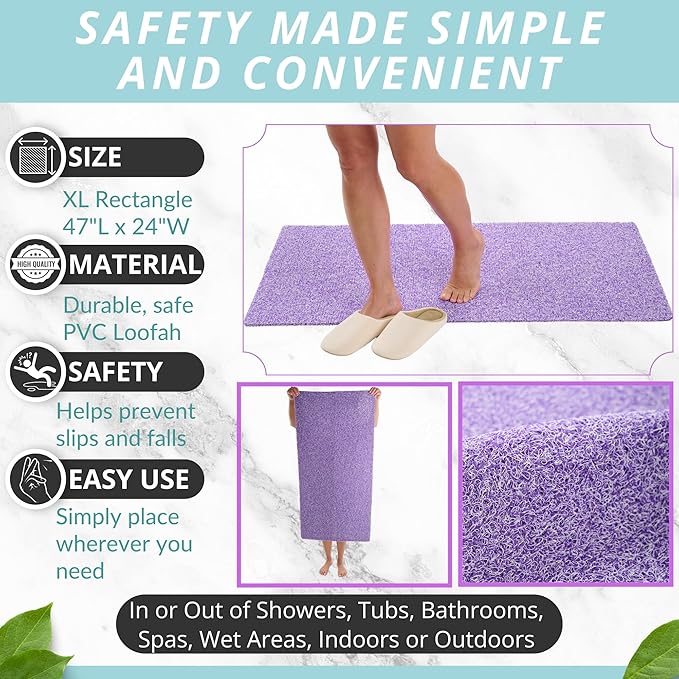 Soft Shower Mat Non Slip - Image 3