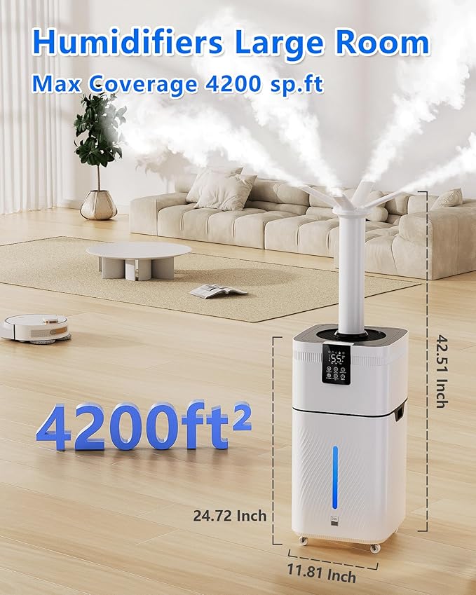30L/7.93Gal Commercial humidifier Large Room 4200 sq.ft, Whole House - Image 2