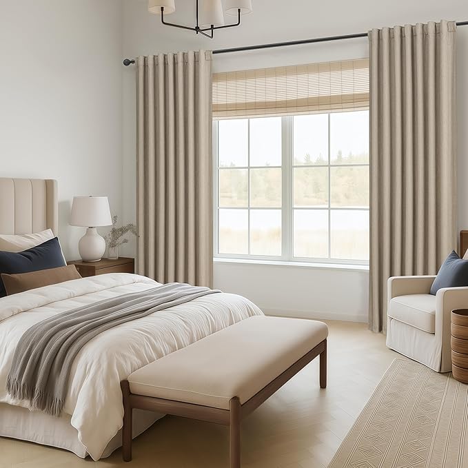 Extra Long Custom 105 Inch Curtains, 100% Blackout Curtains - Image 6
