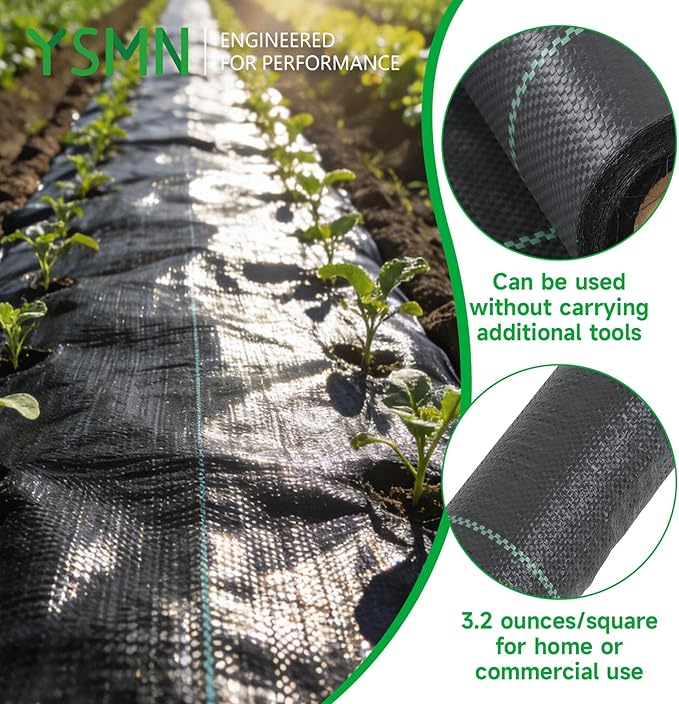 Weed Barrier Fabric Planting Cover - Image 5