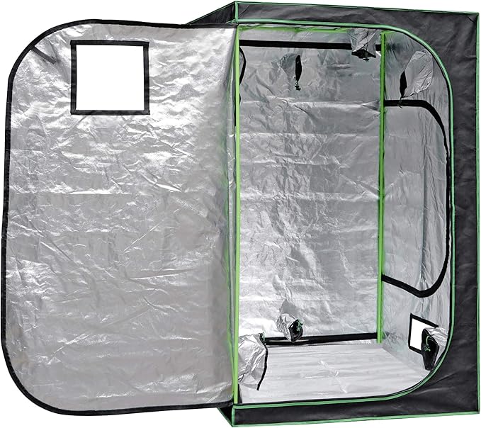 JungleA 2x4 Grow Tent, High Reflective Mylar Hydroponic Growing System - Image 5