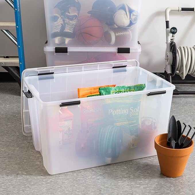 IRIS USA WeatherPro 156 Qt Storage Bins - Image 5