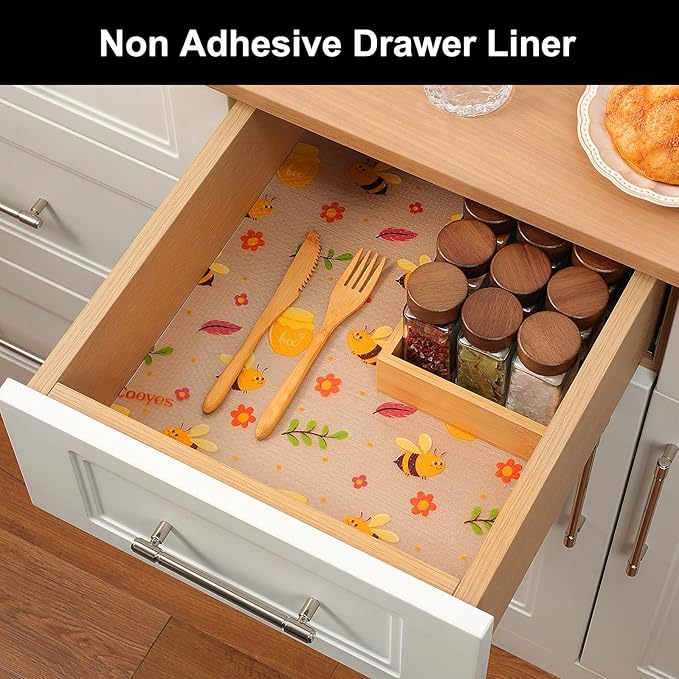 Cooyes Shelf Liner – Non-Slip Cabinet & Drawer Liner - Image 4