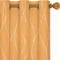 Deconovo Halloween Curtains, Thermal Insulated Soundproof Curtain by Deconovo