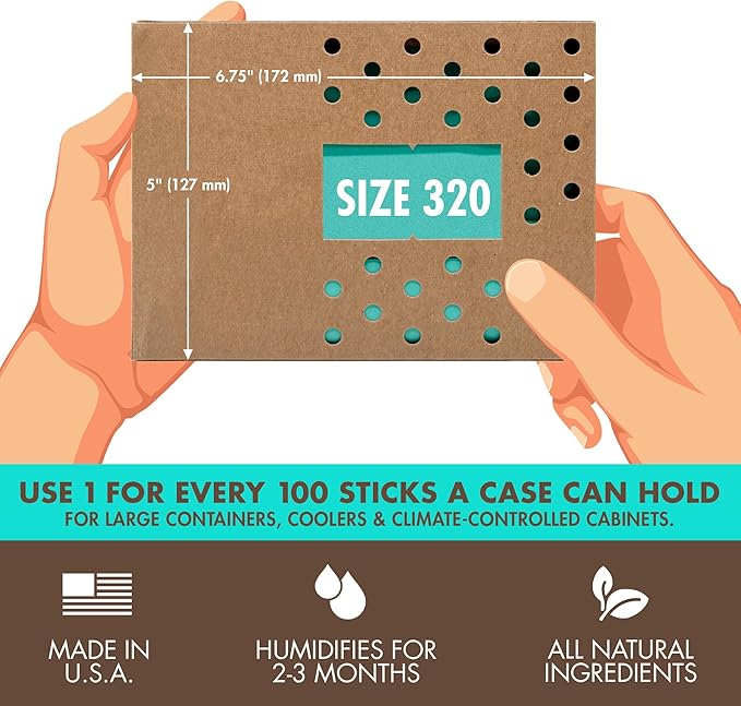 Boveda 75% Two-Way Humidity Control Pack to Fix Major Moisture Loss in Large - Image 2