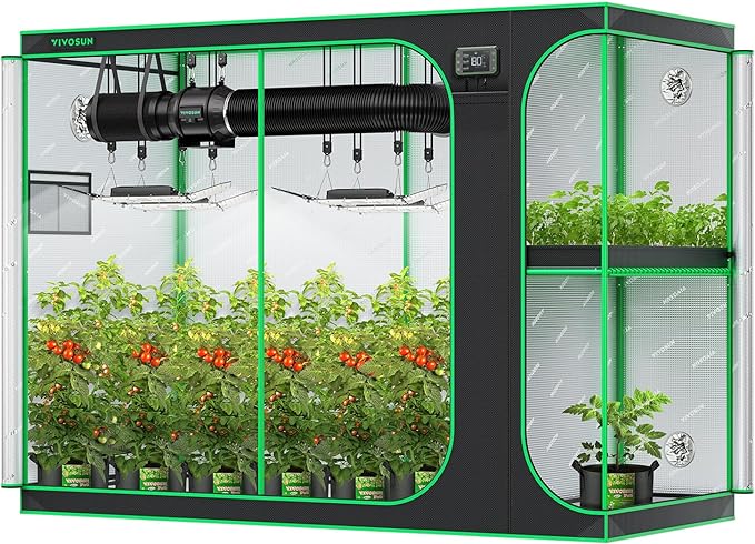 VIVOSUN D948 2-in-1 9x4 Grow Tent by VIVOSUN