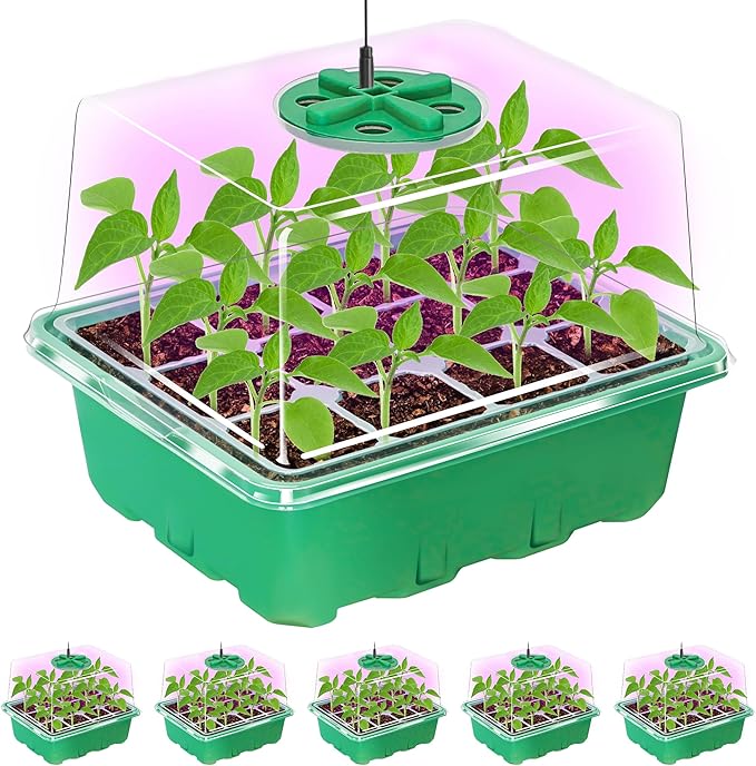 Bonviee 5 Packs Seed Starter Tray by BonvieeDirect