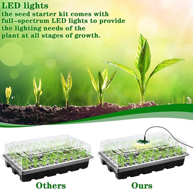 3 Pack Seed Starter Tray Kit - Image 3