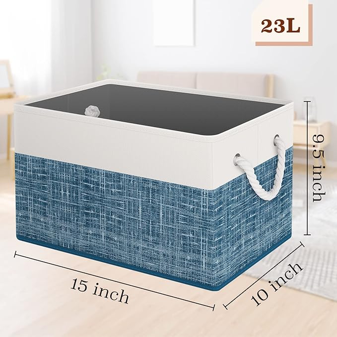 Storage Bin, Collapsible Storage Basket - Image 2