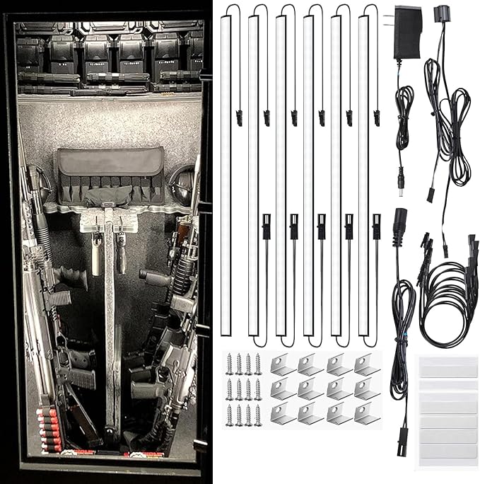 Gun Safe Dehumidifier Electric +6 * 12inch+4 * 12inch Light Bars Door Activated - Image 3