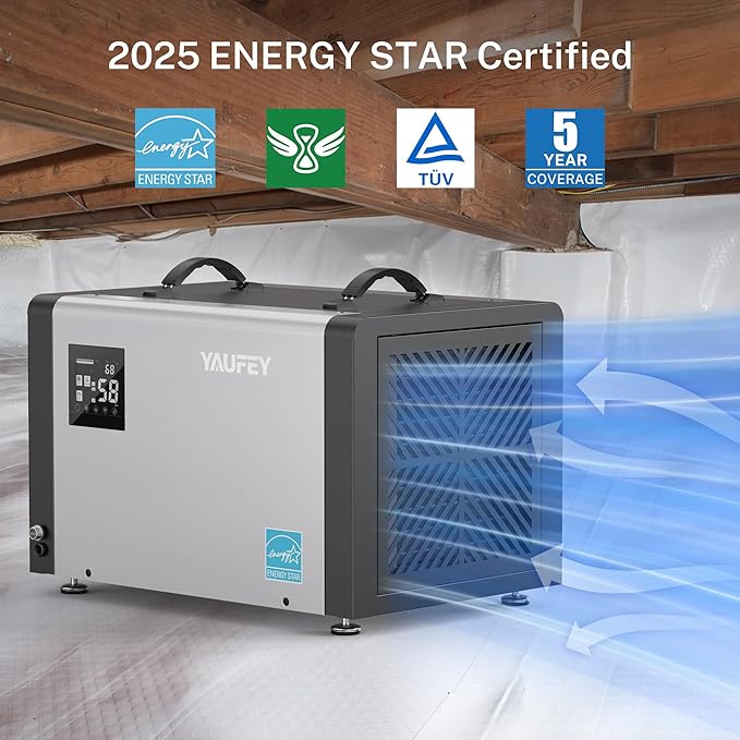 Yaufey 70 Pint Energy Star Commercial Dehumidifier - Image 3