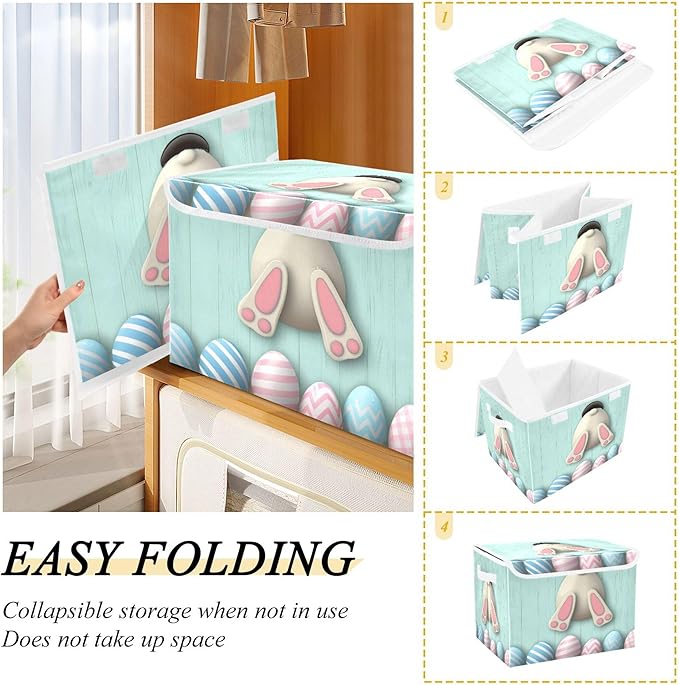 xigua Easter Bunny Storage Bins - Image 4