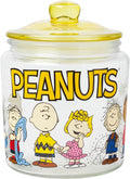 Silver Buffalo Peanuts Squad Featuring Charlie Brown, and Franklin Glass Cookie by SilverBuffalo