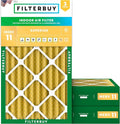 Filterbuy 12x20x4 Air Filter MERV 11 Superior Pet & Allergy Defense, by Filterbuy