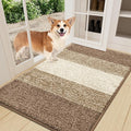 Smiry Dog Door Mat for Muddy Paws, Absorbs Moisture and Dirt, Low-Profile by Smiry