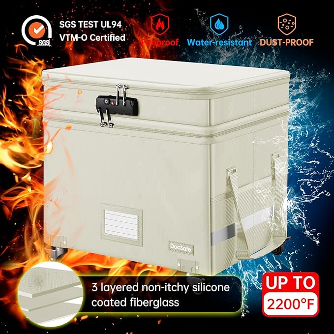 DocSafe Fireproof Document Box - Image 4