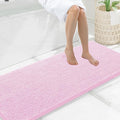 Smiry Luxury Chenille Bathroom Rugs 59x20, Extra Soft and Absorbent Shaggy Bath by Smiry
