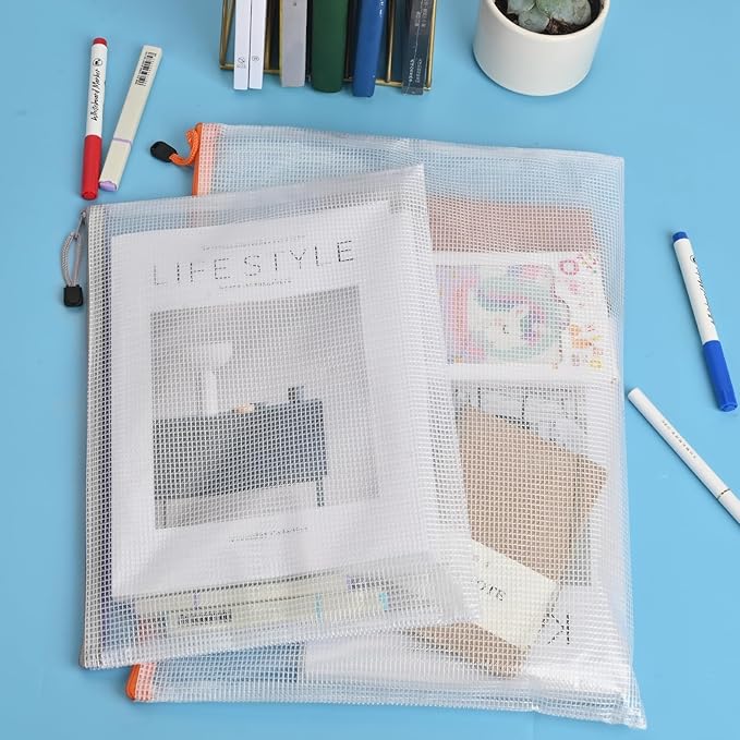 Mesh Zipper Pouch Bags, Zipper Pouches, Mesh Zipper Bags - Image 6