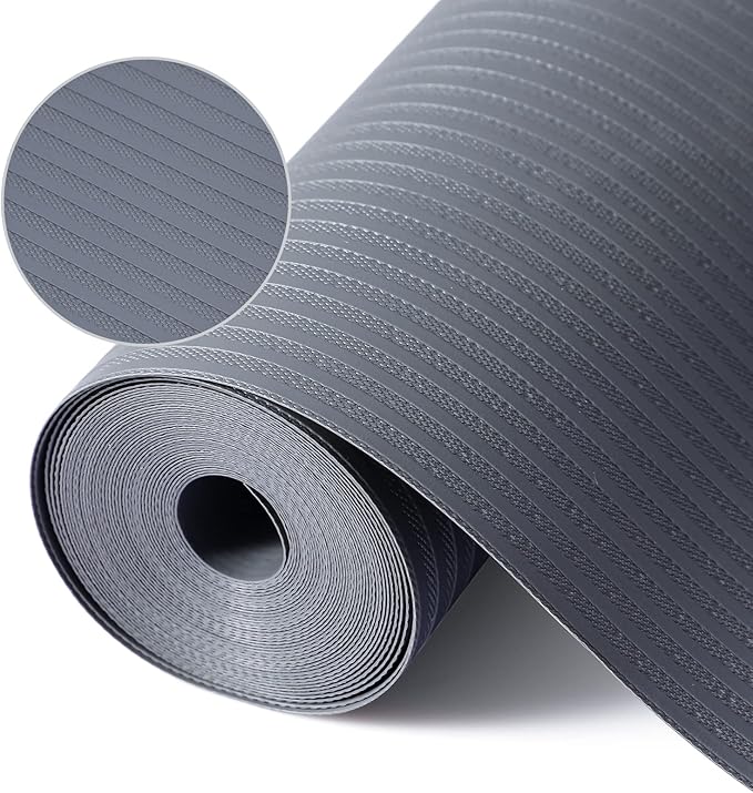 Shelf Liners for Kitchen Cabinets, Non-Adhesive Drawer Liner, 17.5 Inch x 10Ft by McrbeayShelfLiner