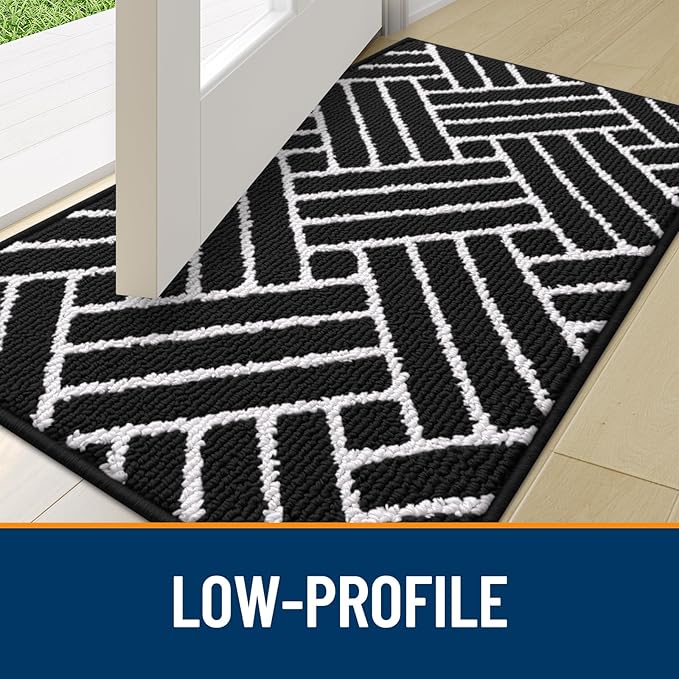 OLANLY Indoor Door Mat, 40x32 Inch, Dirt Resistant and Absorbent, Non-Slip - Image 4