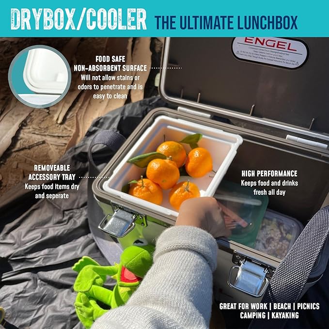 Engel UC7 7.5qt Leak-Proof, Air Tight, Drybox Cooler and Small Hard Shell - Image 10
