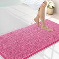 Smiry Luxury Chenille Bathroom Rugs 44x24, Extra Soft and Absorbent Shaggy Bath by Smiry