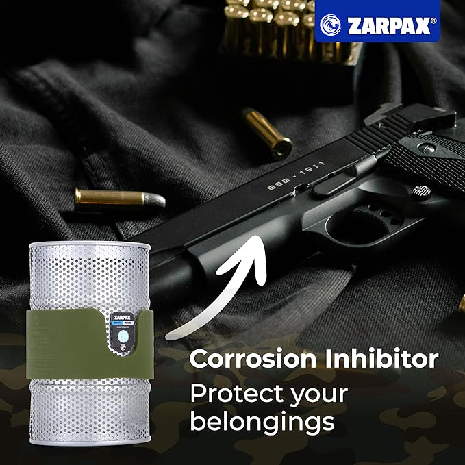 7oz Desiccant Canisters for Gun Safe 2-Pack – Reusable Gun Safe Dehumidifier - Image 5