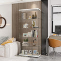Yoluckea 5 Shelves Glass Display Cabinet by Yoluckea
