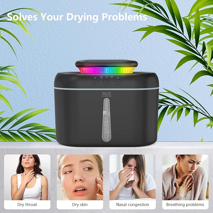 SZO Humidifiers for Bedroom, 2.5L Capacity, Auto Shut-Off, 16 dB Quiet - Image 8
