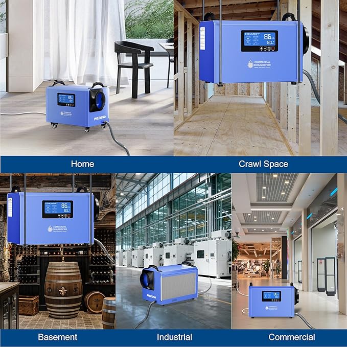 145 Pint Commercial Dehumidifier - Image 9