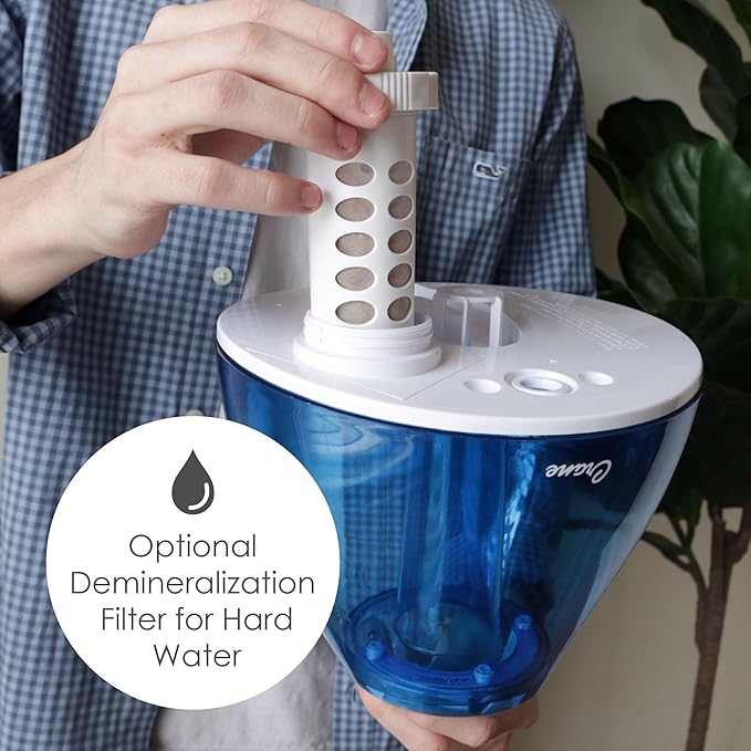 Crane Ultrasonic Cool Mist Teardrop Humidifier - Image 5