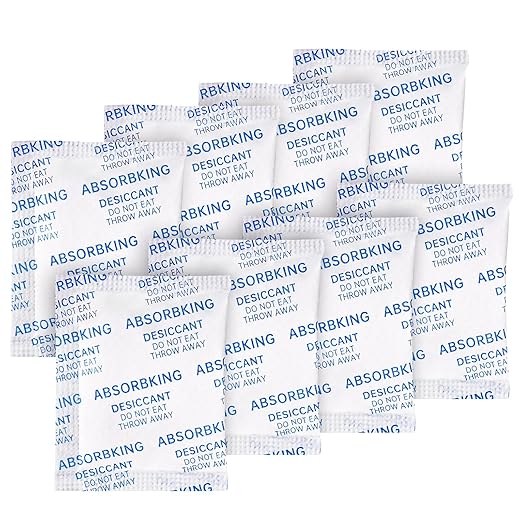 Desiccant Packs – 5 Gram 220 Packs Moisture Absorbers, Food Grade Desiccant by ABSORBKING