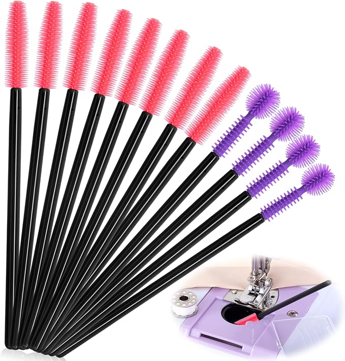 12pcs Silicone Crevice Cleaning Brushes, 3 Styles Small Sewing Machine Cleaner by Unknown