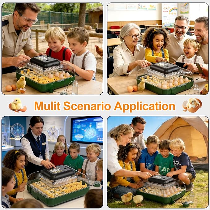 63 Egg Incubator for Hatching Eggs - Image 7