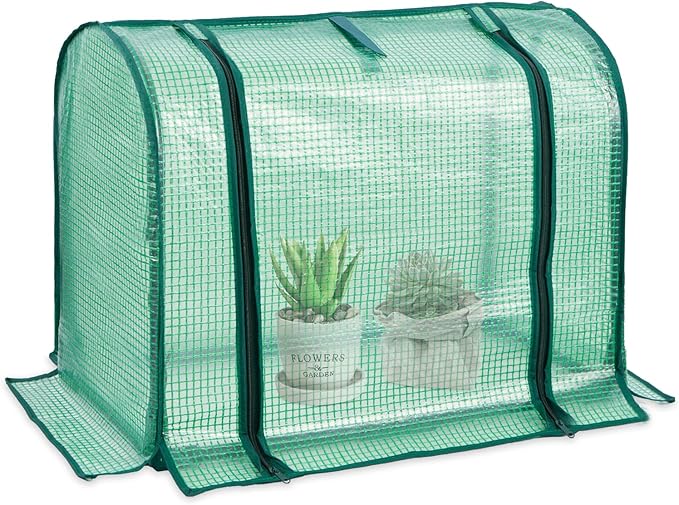 Mini Greenhouse Indoor, Tabletop Garden Nursery Plant Cover Tent Humidity Domes by SUMGROW