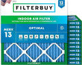 Filterbuy 19x19x1 Air Filter MERV 13 Optimal Smoke & Allergy Defense, by Filterbuy
